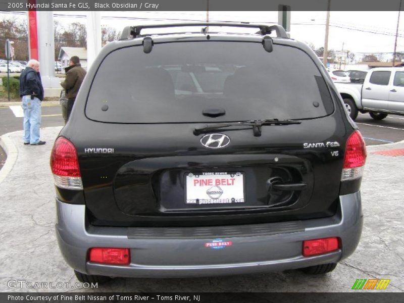 Black Obsidian / Gray 2005 Hyundai Santa Fe GLS