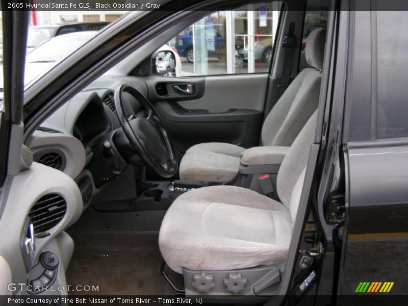 Black Obsidian / Gray 2005 Hyundai Santa Fe GLS