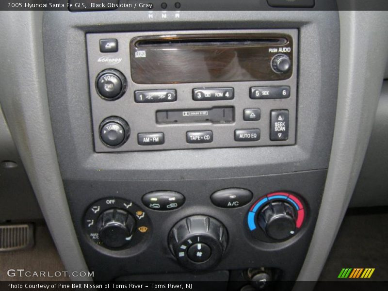 Black Obsidian / Gray 2005 Hyundai Santa Fe GLS