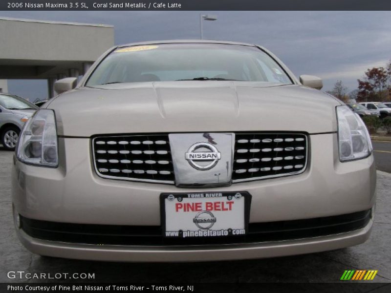 Coral Sand Metallic / Cafe Latte 2006 Nissan Maxima 3.5 SL