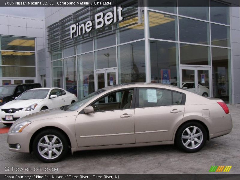 Coral Sand Metallic / Cafe Latte 2006 Nissan Maxima 3.5 SL