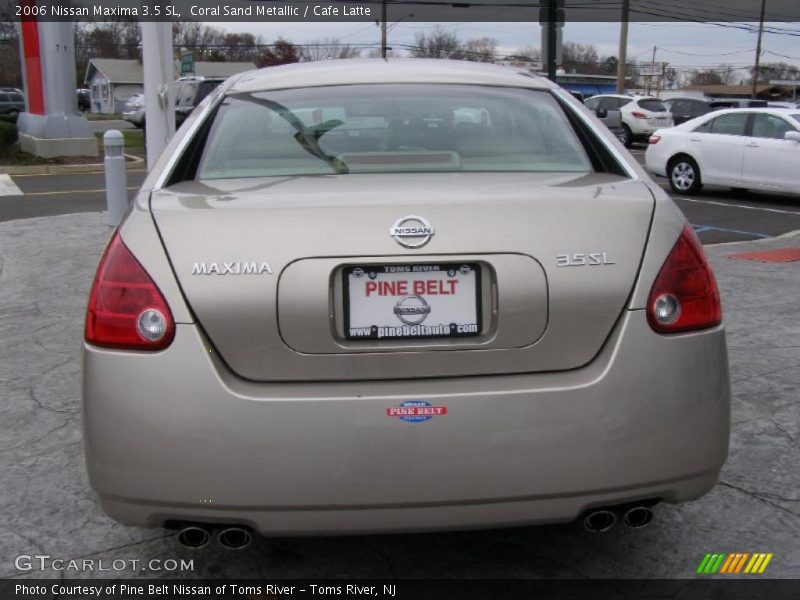 Coral Sand Metallic / Cafe Latte 2006 Nissan Maxima 3.5 SL