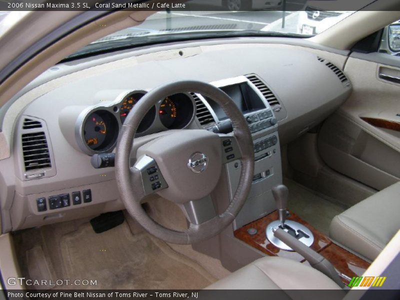 Coral Sand Metallic / Cafe Latte 2006 Nissan Maxima 3.5 SL