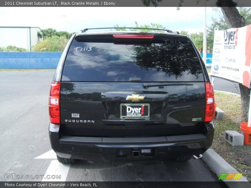 Black Granite Metallic / Ebony 2011 Chevrolet Suburban LT