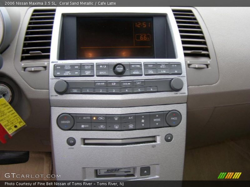 Coral Sand Metallic / Cafe Latte 2006 Nissan Maxima 3.5 SL