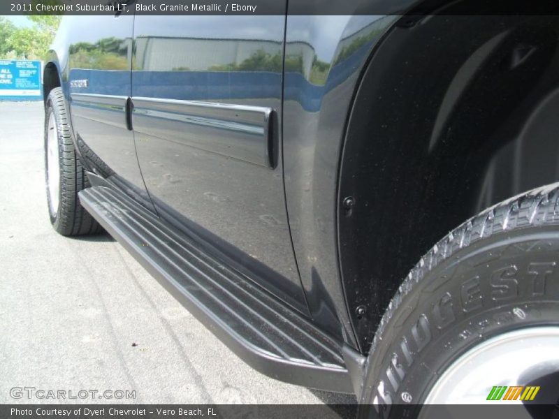 Black Granite Metallic / Ebony 2011 Chevrolet Suburban LT