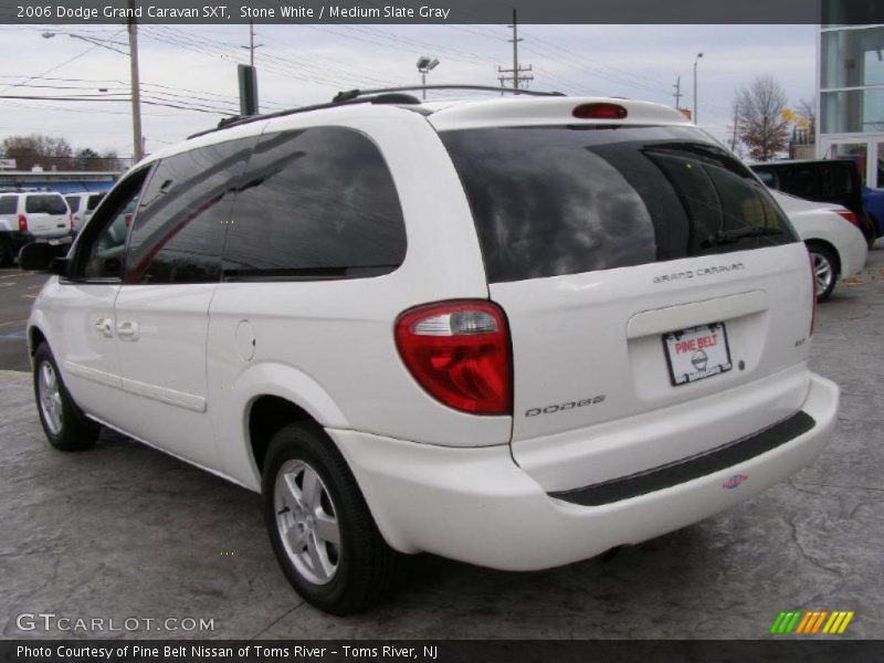 Stone White / Medium Slate Gray 2006 Dodge Grand Caravan SXT