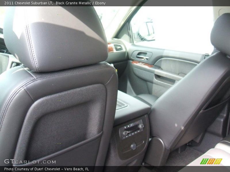 Black Granite Metallic / Ebony 2011 Chevrolet Suburban LT