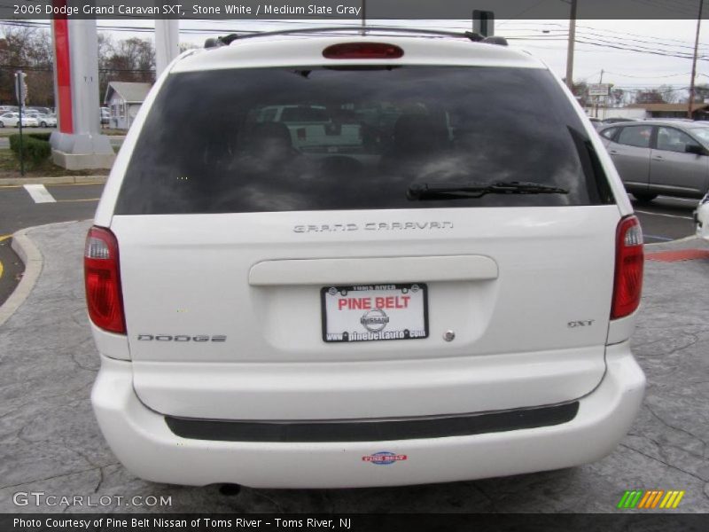 Stone White / Medium Slate Gray 2006 Dodge Grand Caravan SXT