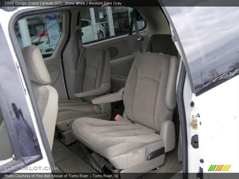 Stone White / Medium Slate Gray 2006 Dodge Grand Caravan SXT