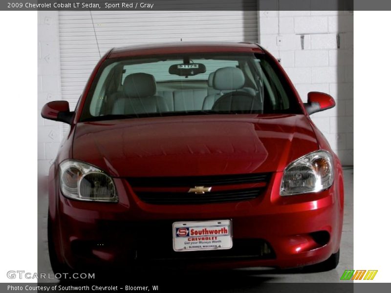 Sport Red / Gray 2009 Chevrolet Cobalt LT Sedan