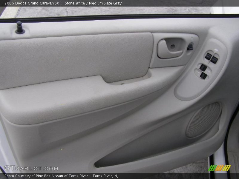 Stone White / Medium Slate Gray 2006 Dodge Grand Caravan SXT