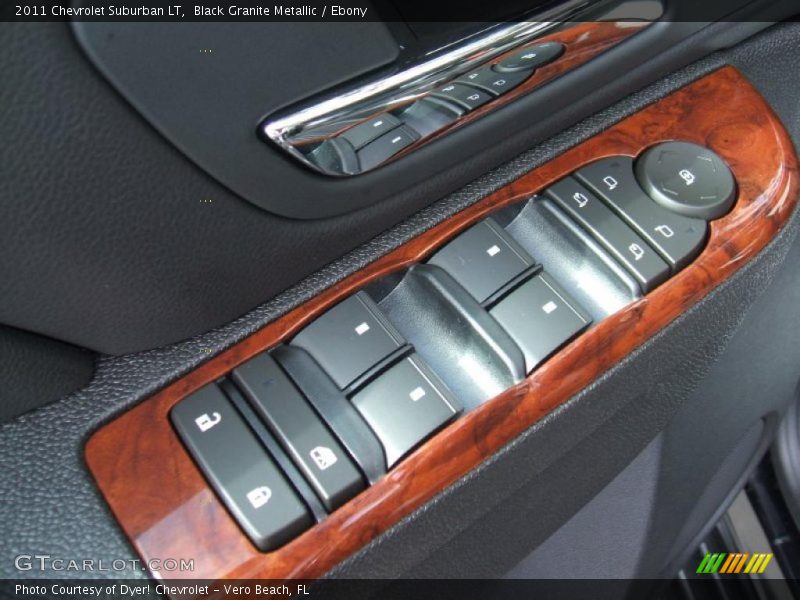 Black Granite Metallic / Ebony 2011 Chevrolet Suburban LT