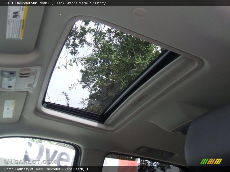 Sunroof of 2011 Suburban LT