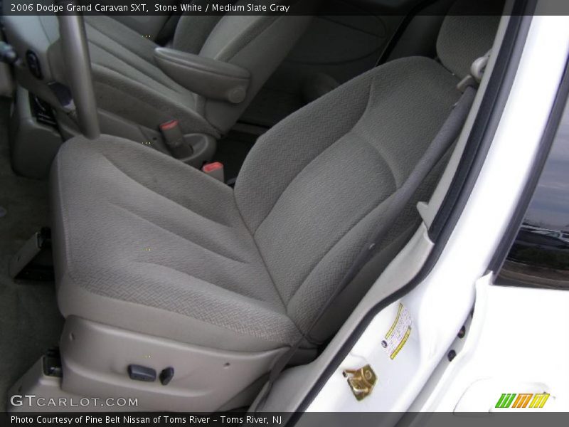 Stone White / Medium Slate Gray 2006 Dodge Grand Caravan SXT