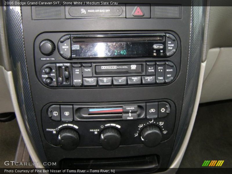Stone White / Medium Slate Gray 2006 Dodge Grand Caravan SXT
