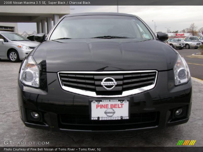 Super Black / Charcoal Black 2008 Nissan Maxima 3.5 SE