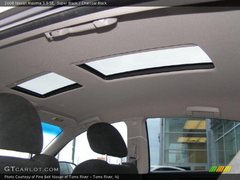 Super Black / Charcoal Black 2008 Nissan Maxima 3.5 SE