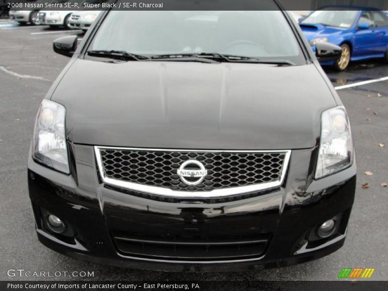 Super Black / SE-R Charcoal 2008 Nissan Sentra SE-R