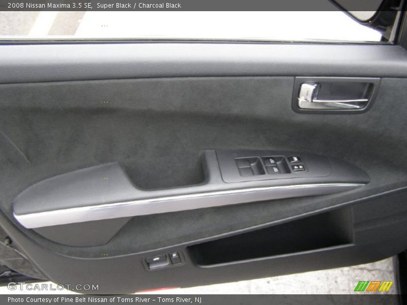 Super Black / Charcoal Black 2008 Nissan Maxima 3.5 SE