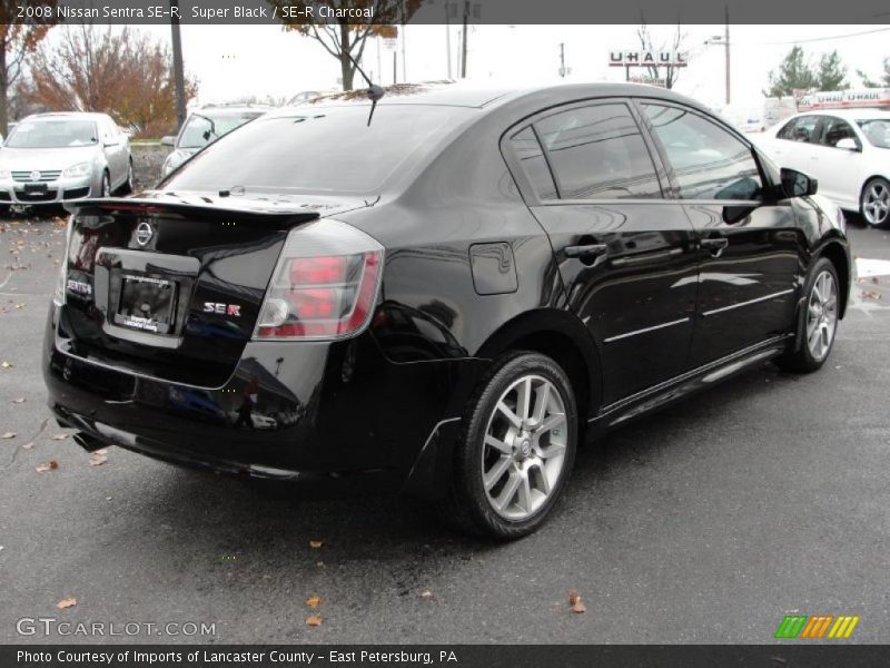 Super Black / SE-R Charcoal 2008 Nissan Sentra SE-R