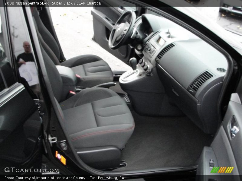 2008 Sentra SE-R SE-R Charcoal Interior