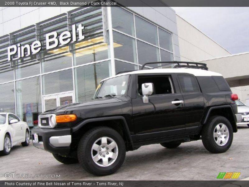 Black Diamond / Dark Charcoal 2008 Toyota FJ Cruiser 4WD