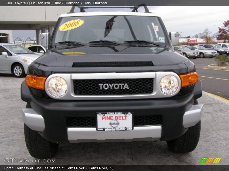 Black Diamond / Dark Charcoal 2008 Toyota FJ Cruiser 4WD