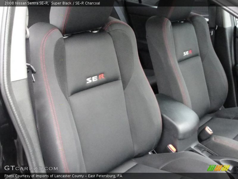  2008 Sentra SE-R SE-R Charcoal Interior