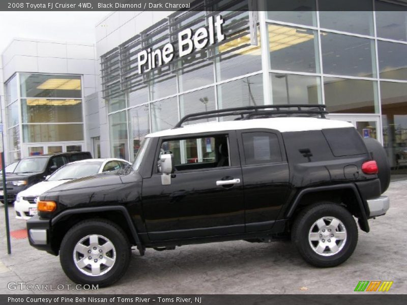 Black Diamond / Dark Charcoal 2008 Toyota FJ Cruiser 4WD