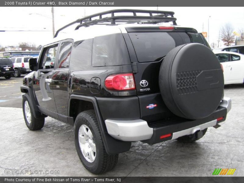 Black Diamond / Dark Charcoal 2008 Toyota FJ Cruiser 4WD