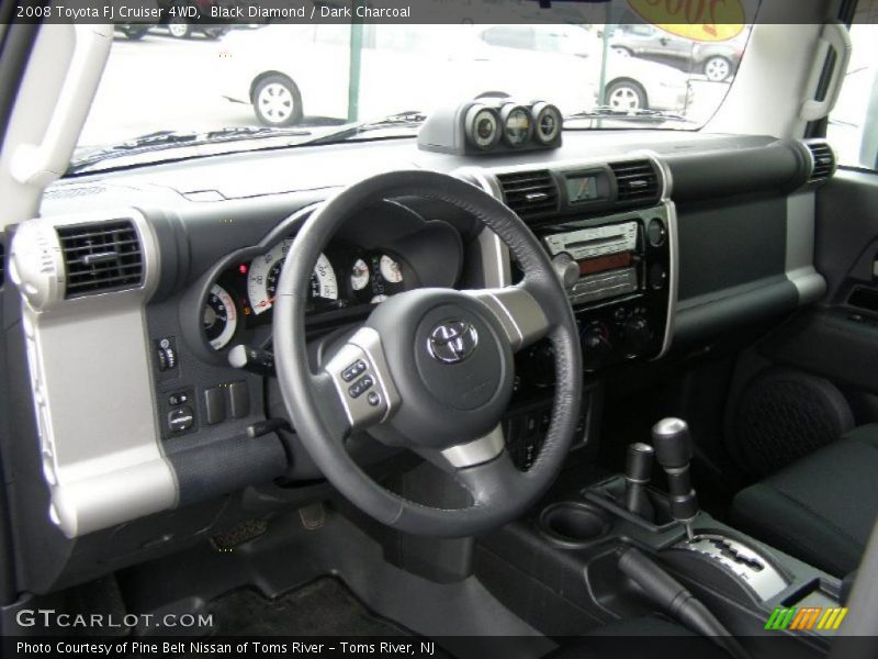 Black Diamond / Dark Charcoal 2008 Toyota FJ Cruiser 4WD