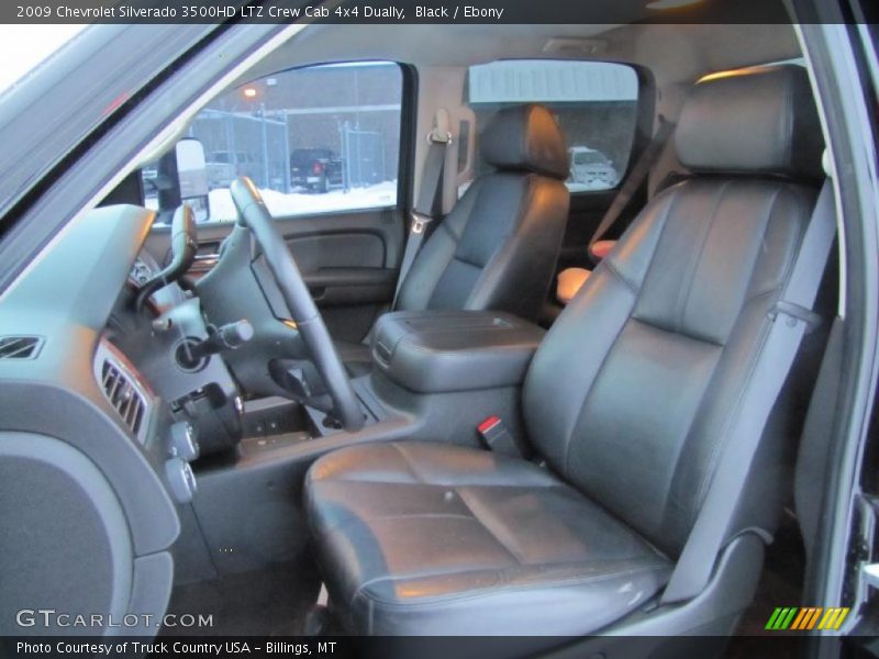 Black / Ebony 2009 Chevrolet Silverado 3500HD LTZ Crew Cab 4x4 Dually