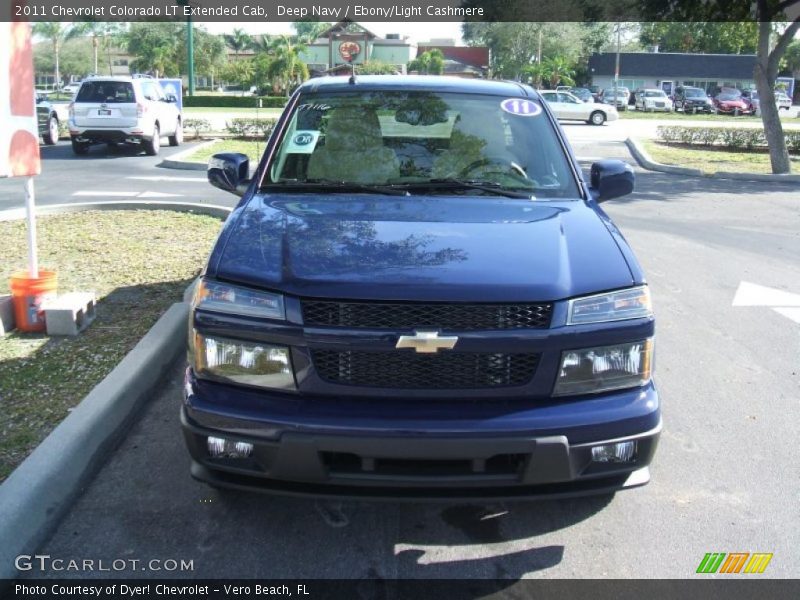 Deep Navy / Ebony/Light Cashmere 2011 Chevrolet Colorado LT Extended Cab