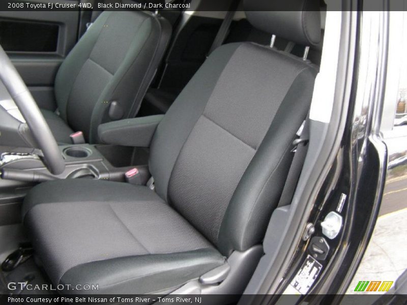 Black Diamond / Dark Charcoal 2008 Toyota FJ Cruiser 4WD