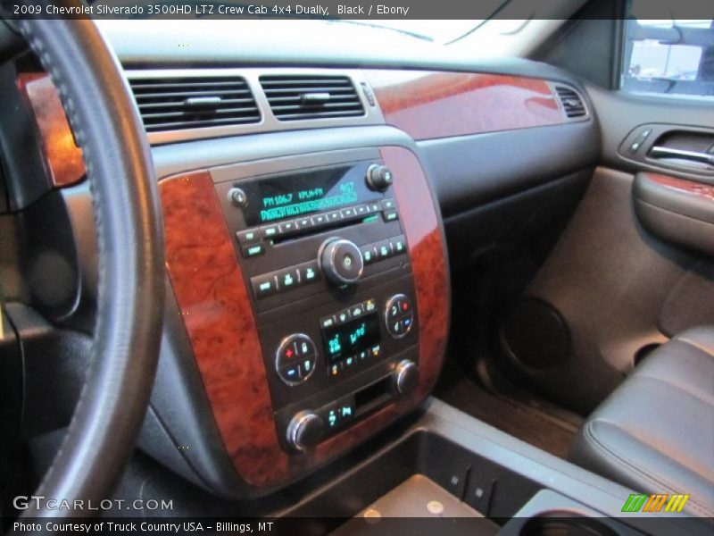 Black / Ebony 2009 Chevrolet Silverado 3500HD LTZ Crew Cab 4x4 Dually