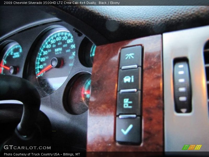 Black / Ebony 2009 Chevrolet Silverado 3500HD LTZ Crew Cab 4x4 Dually
