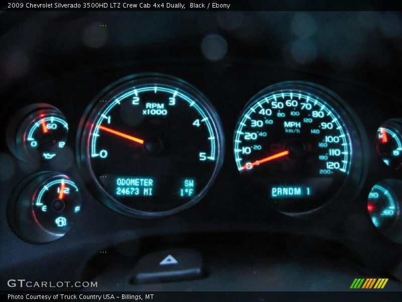 Black / Ebony 2009 Chevrolet Silverado 3500HD LTZ Crew Cab 4x4 Dually