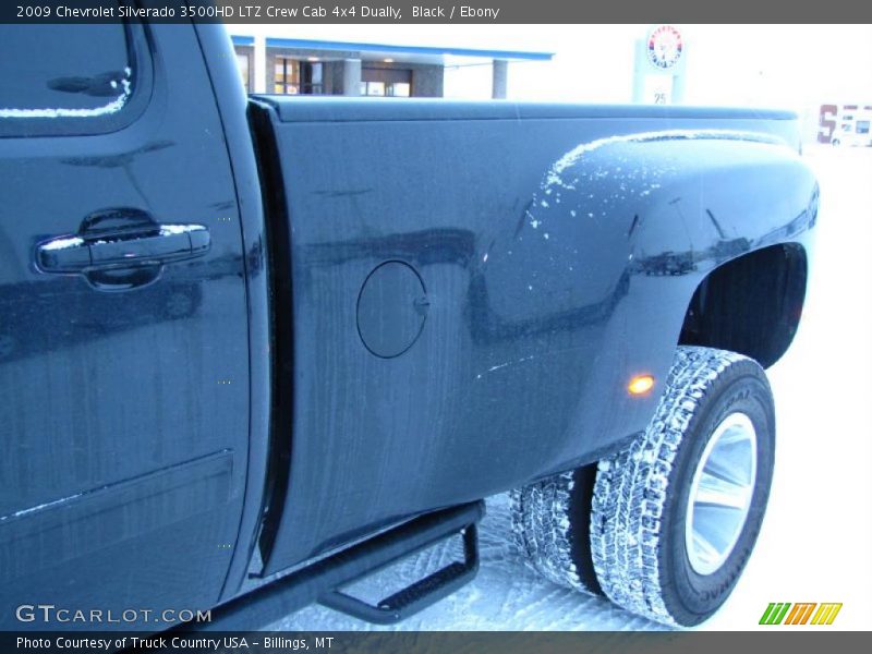 Black / Ebony 2009 Chevrolet Silverado 3500HD LTZ Crew Cab 4x4 Dually
