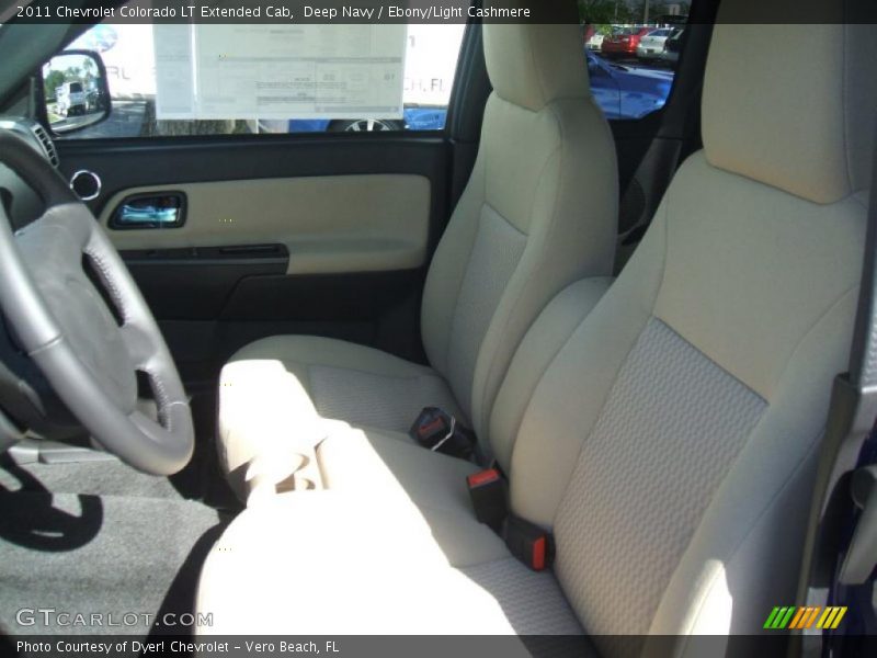 Deep Navy / Ebony/Light Cashmere 2011 Chevrolet Colorado LT Extended Cab
