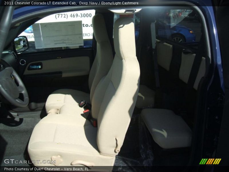 Deep Navy / Ebony/Light Cashmere 2011 Chevrolet Colorado LT Extended Cab