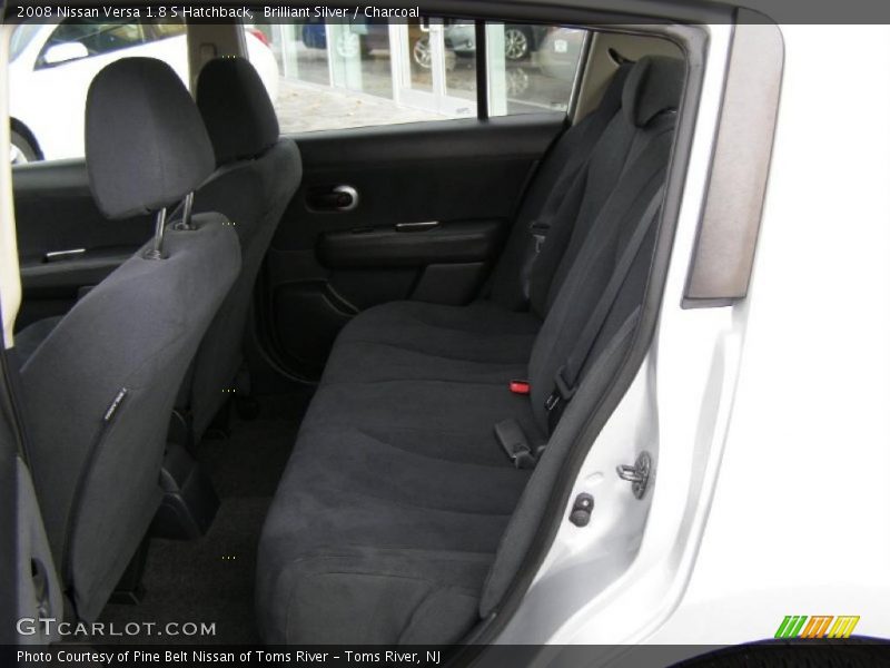 Brilliant Silver / Charcoal 2008 Nissan Versa 1.8 S Hatchback
