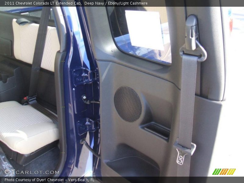 Deep Navy / Ebony/Light Cashmere 2011 Chevrolet Colorado LT Extended Cab