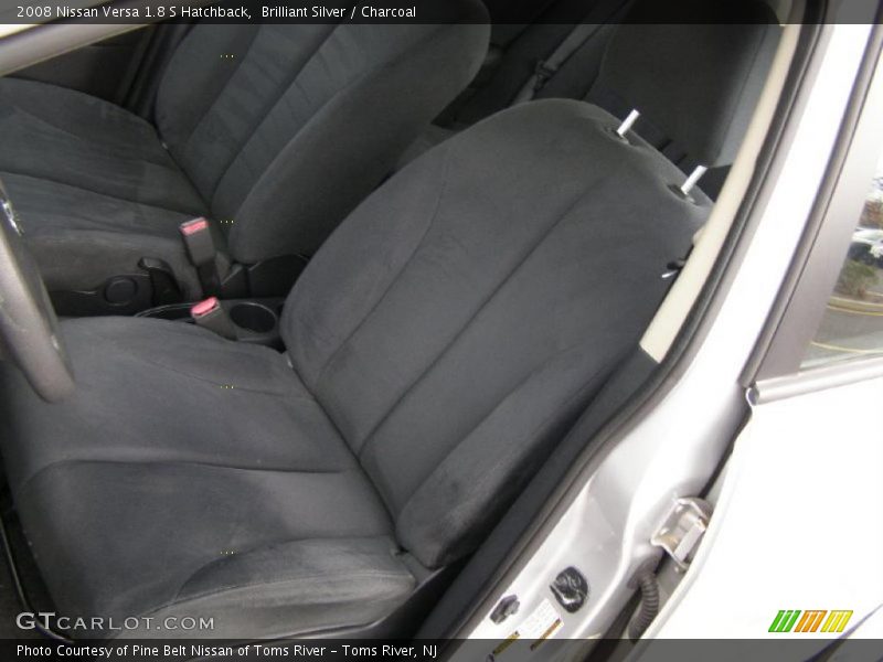 Brilliant Silver / Charcoal 2008 Nissan Versa 1.8 S Hatchback