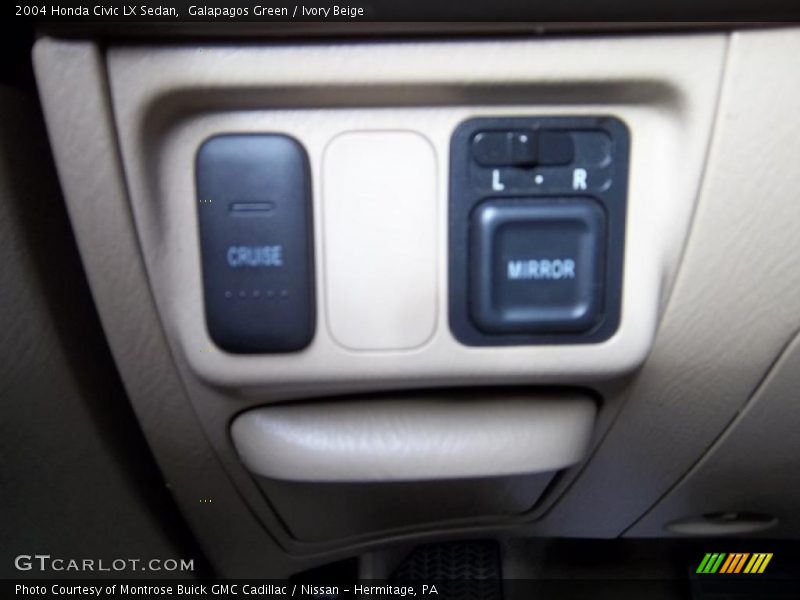 Galapagos Green / Ivory Beige 2004 Honda Civic LX Sedan