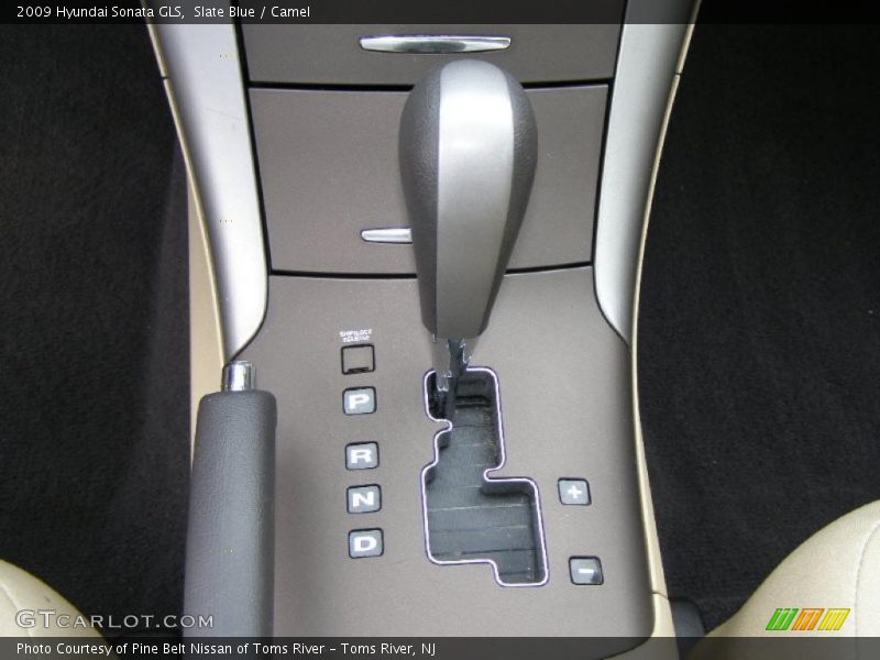 Slate Blue / Camel 2009 Hyundai Sonata GLS