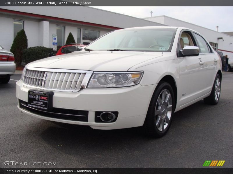 White Suede / Sand 2008 Lincoln MKZ AWD Sedan