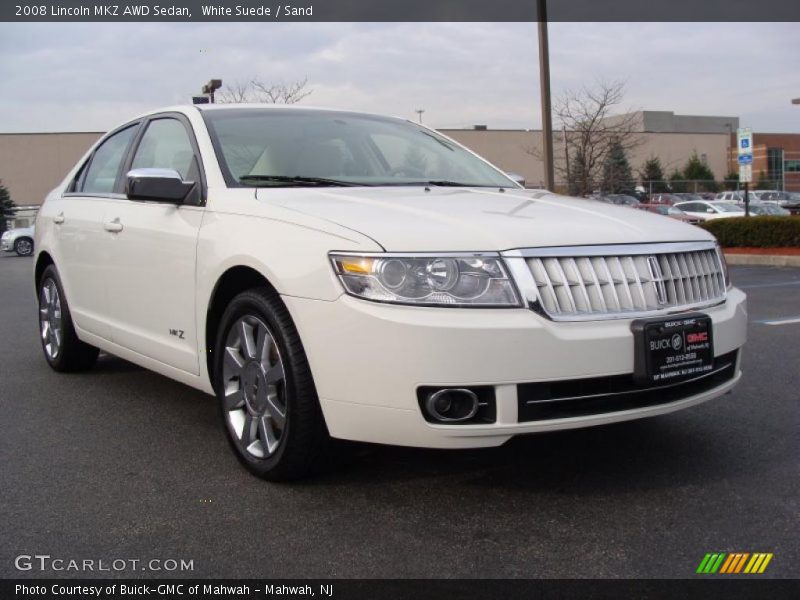 White Suede / Sand 2008 Lincoln MKZ AWD Sedan