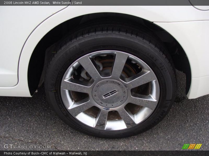 White Suede / Sand 2008 Lincoln MKZ AWD Sedan