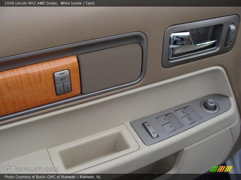White Suede / Sand 2008 Lincoln MKZ AWD Sedan